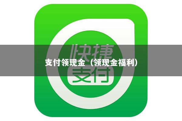 支付领现金(领现金福利)