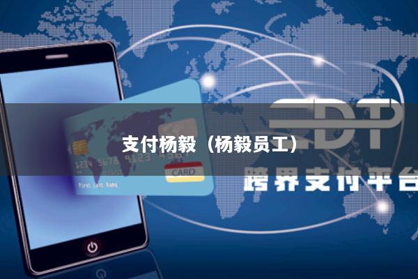 支付杨毅(杨毅员工)