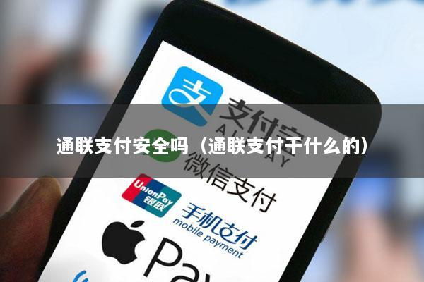 通联支付安全吗(通联支付干什么的)