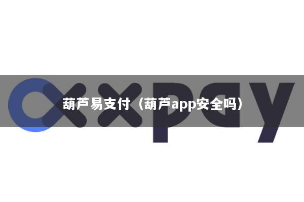 葫芦易支付(葫芦app安全吗)