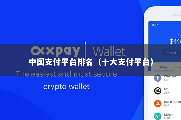 中国支付平台排名(十大支付平台)