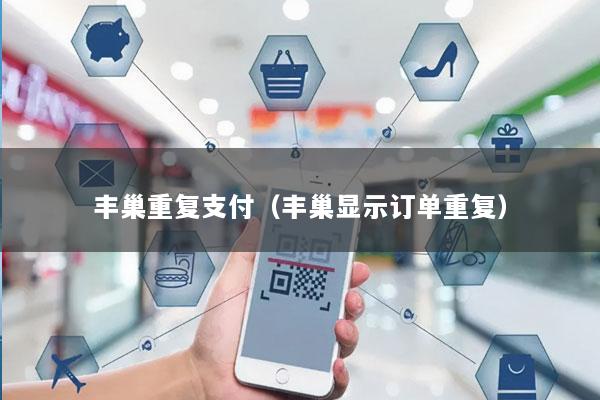 丰巢重复支付(丰巢显示订单重复)