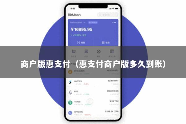 商户版惠支付(惠支付商户版多久到账)