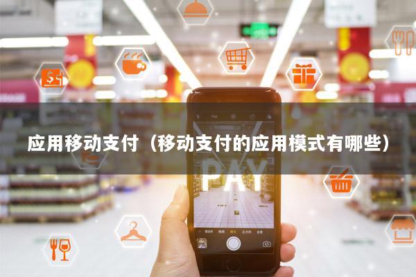 应用移动支付(移动支付的应用模式有哪些)