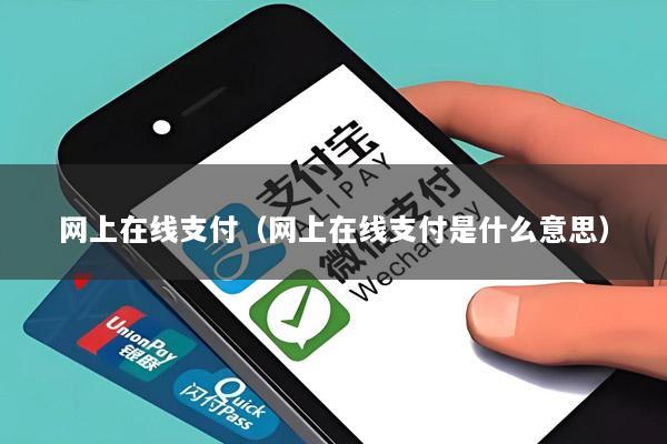 网上在线支付(网上在线支付是什么意思)
