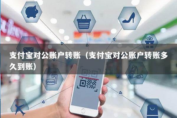 支付宝对公账户转账(支付宝对公账户转账多久到账)