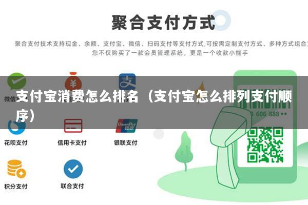 支付宝消费怎么排名(支付宝怎么排列支付顺序)