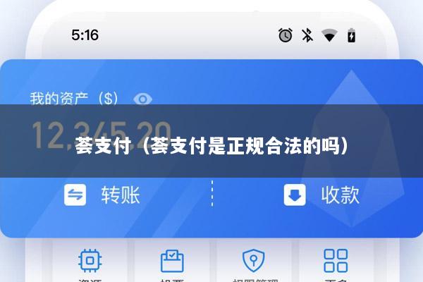 荟支付(荟支付是正规合法的吗)