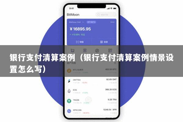 银行支付清算案例(银行支付清算案例情景设置怎么写)