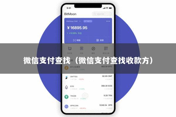 微信支付查找(微信支付查找收款方)