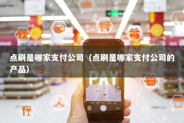 点刷是哪家支付公司(点刷是哪家支付公司的产品)